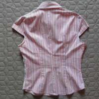 Дамски сет риза с къс ръкав H&M и розови  къси панталонки , снимка 9 - Ризи - 26204463