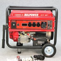 Генератор за ток 10kW BULPOWER 13000C-E Монофазен с ел. старт + ATS, снимка 2 - Генератори - 43197579