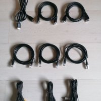HDMI кабел AUX с чинчове и интернет кабел, снимка 3 - Части и Платки - 34787753