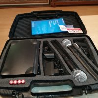 SHURE БЕЗЖИЧНИ МИКРОФОНИ С КУФАР 2501222019, снимка 1 - Микрофони - 35560898