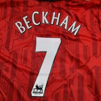 Тениска Бекъм Манчестър Юнайтед-ретро легенди , снимка 3 - Футбол - 43623006