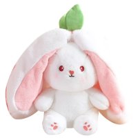 Плюшена играчка Strawberry Bunny 25 см , снимка 2 - Плюшени играчки - 43985549