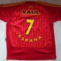 Футболна фланелка Испания / Раул / Raul, снимка 5 - Футбол - 36621706