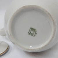 Стар порцеланов чайник(13.2), снимка 8 - Антикварни и старинни предмети - 43581843