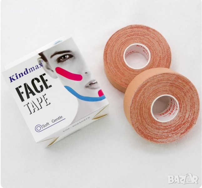 Кинезио тейп лента за лице Kindmax 2,5 см * 10 м, снимка 1