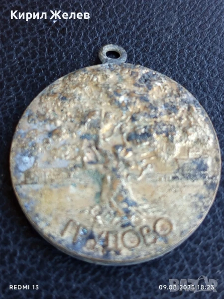 Медал от соца За АКТИВНА ОБЩЕСТВЕНА ДЕЙНОСТ ГРУДОВО 30808, снимка 1