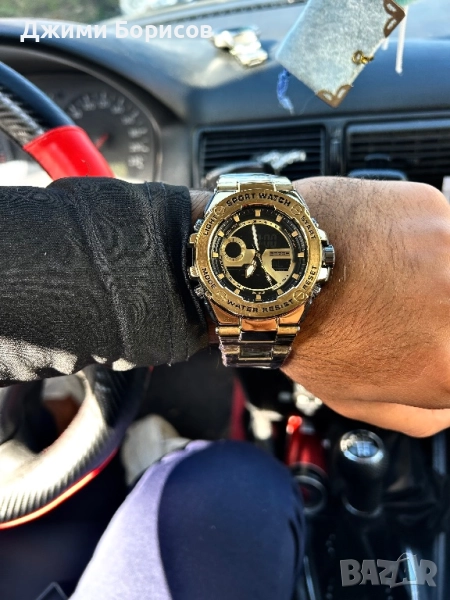 МЪЖКИ НОВ ЧАСОВНИК + 1 ГОДИНА ГАРАНЦИЯ , снимка 1