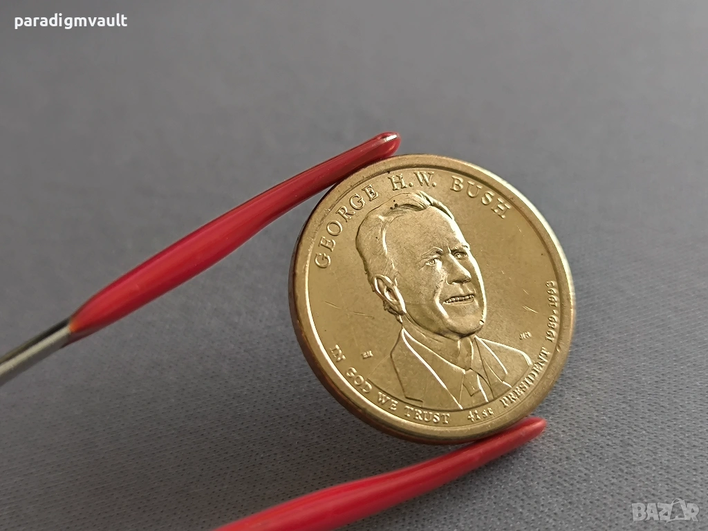 Монета - САЩ - 1 долар (Джордж Буш) UNC | 2020г., снимка 1