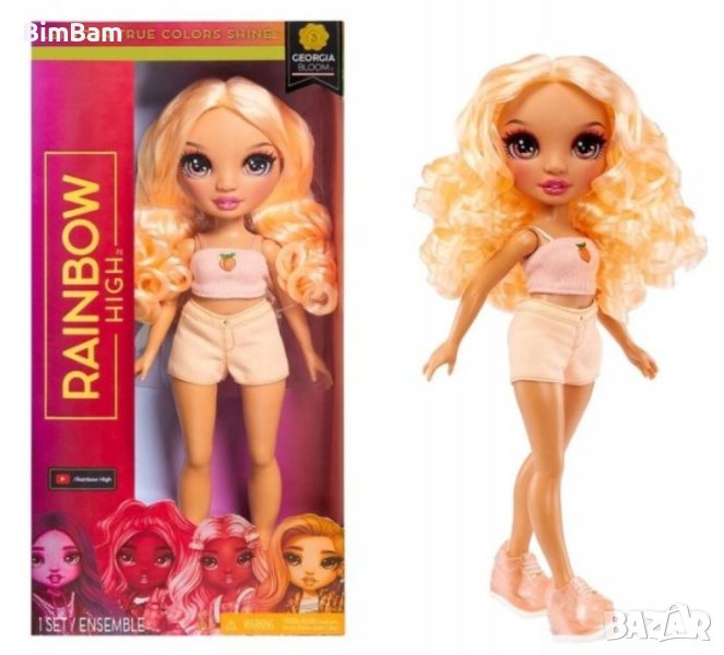 Колекционерска модна кукла Rainbow High -  Georgia Bloom, снимка 1