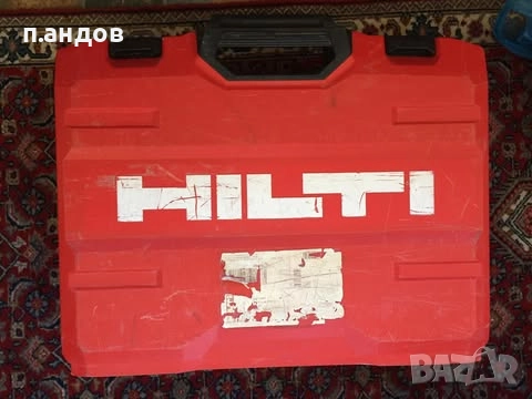 безкабелен пистолет хилти бх 3 л блутут с пирони за бетон и стомана, снимка 1