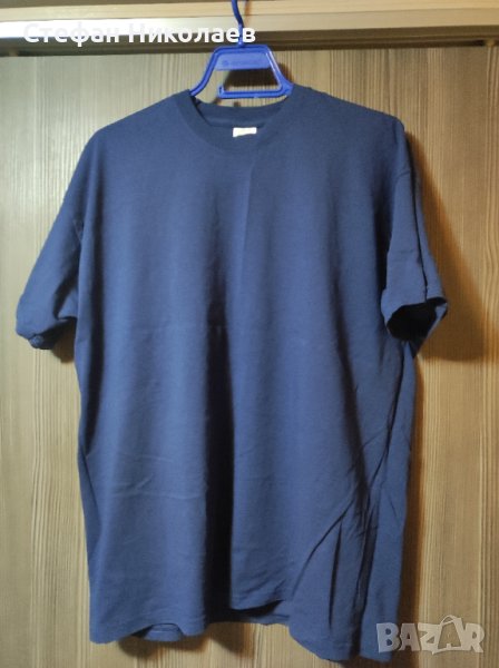 Мъжка памучна тениска, размер XL, отговаря на L по-скоро , снимка 1
