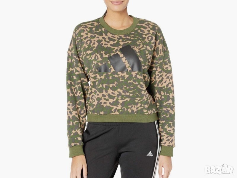 ADIDAS GP7356 Sweatshirt Спортна Блуза Адидас Овърсайз S-M, снимка 1