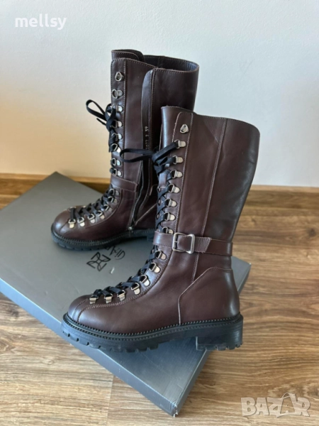 Боти естествена кожа на GiAnni нови, снимка 1