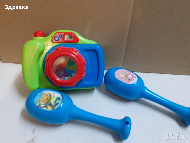 Маракаси и Фотоапарат - дрънкалка, снимка 1