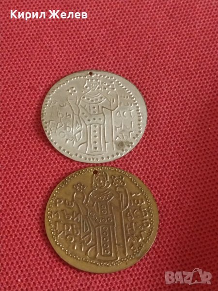 Два пендара продупчени за накити носия престилка забрадка 39869, снимка 1