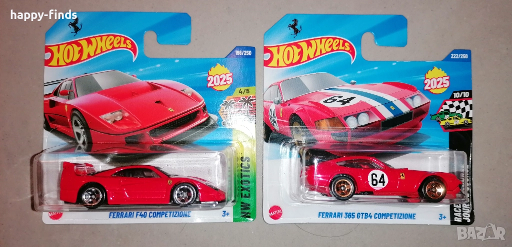 Hot Wheels Ferrari 365 GTB4 Competizione, снимка 1