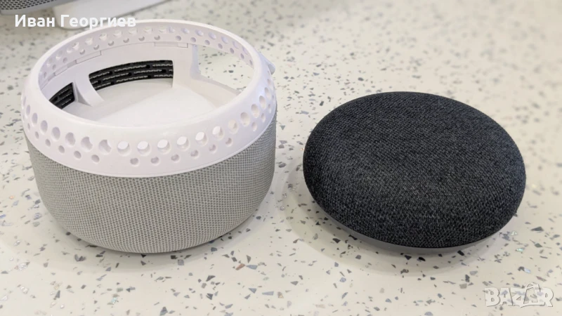 Google Home Mini + dock станция Ibox Move с вградена батерия , снимка 1