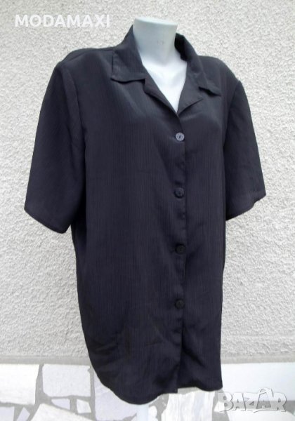 4XL Черна риза , снимка 1