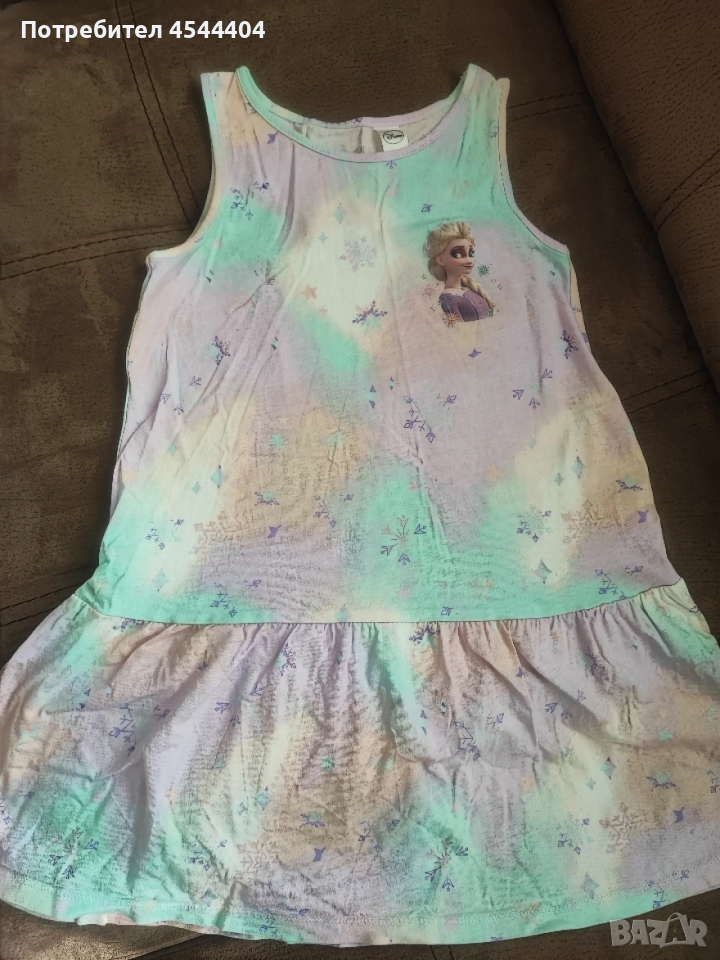 Детска памучна лятна рокля , снимка 1