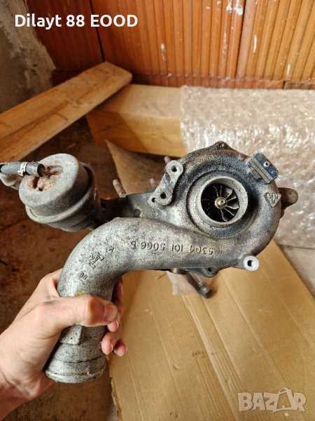 турбо от голф 4 1.8т agu за рециклиране но със някои здрави неща комплект, снимка 1