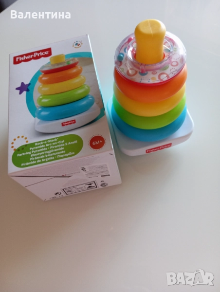 Fisher Price Пирамида Дъга, снимка 1