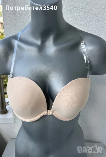 Сутиен със силиконови презрамки, снимка 1