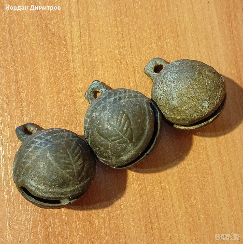 стари звънчета-месинг, снимка 1