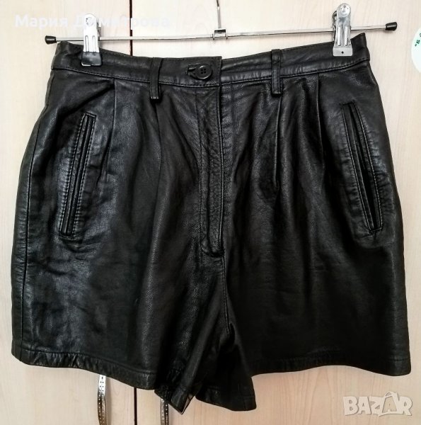 Кожен къс панталон (естествена кожа) Германия 🇩🇪 , снимка 1