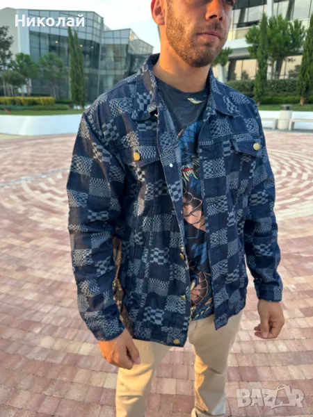 Мъжко яке тип сафари, снимка 1