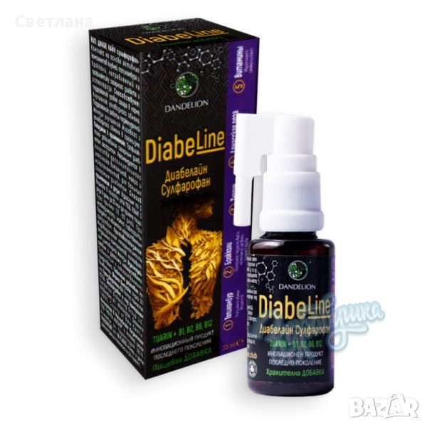 Хранителна добавка Diabeline, Dandelion, снимка 1