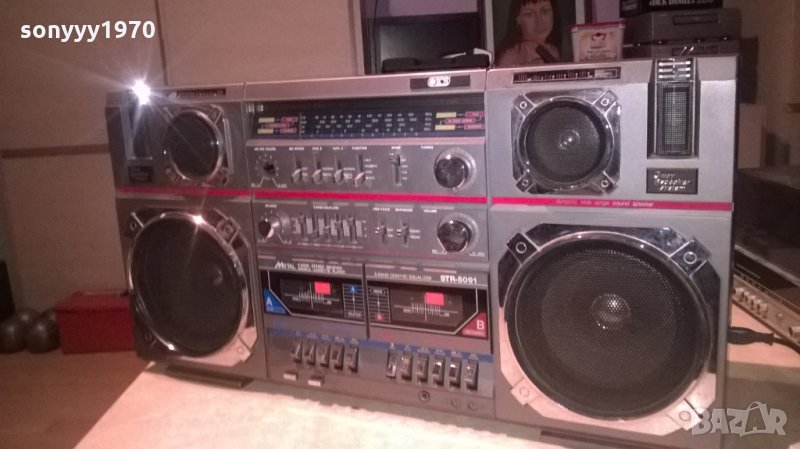 THE BIG ONE ics str-5091-ГОЛЯМ РАДИОКАСЕТОФОН, снимка 1