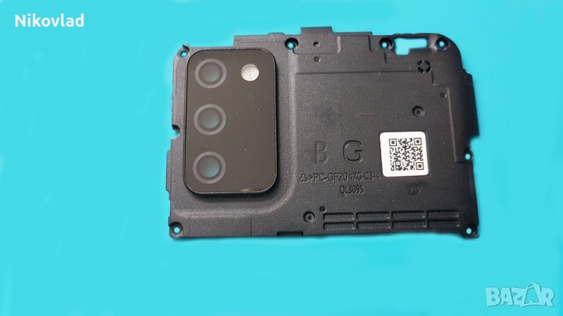 Капак за основна платка със стъкло за камера Samsung Galaxy A02s, снимка 1