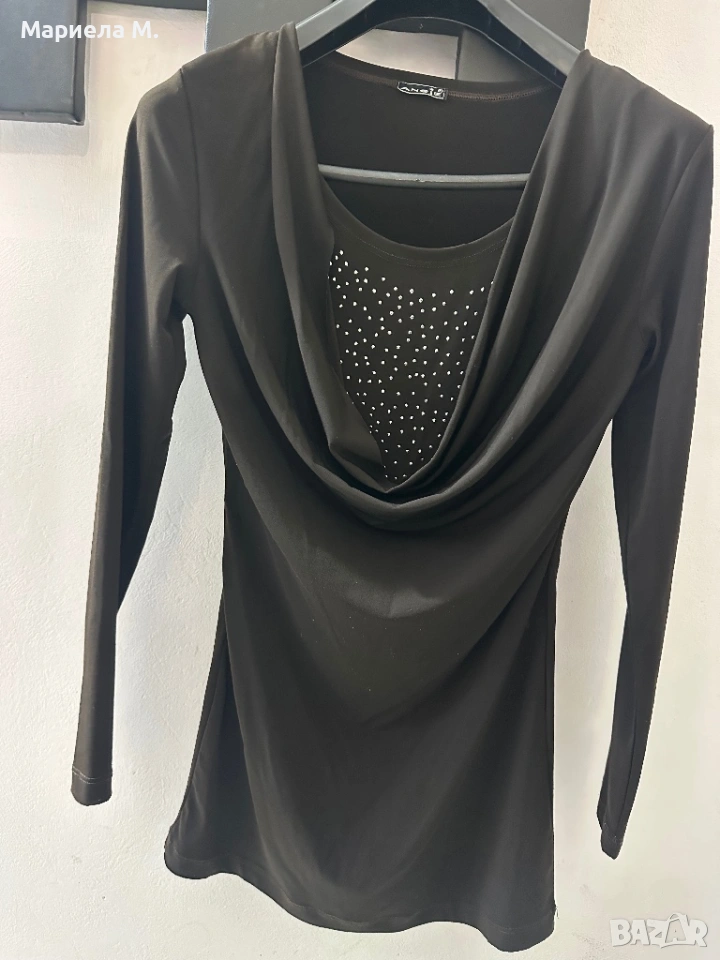 Блуза с камъни, S, като нова, снимка 1