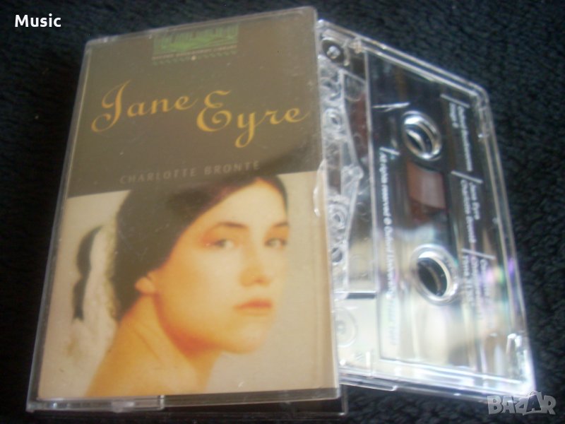 ✅Jane Eyre - Charlotte Bronte - Аудио Книга на оригинална Аудио касета, снимка 1