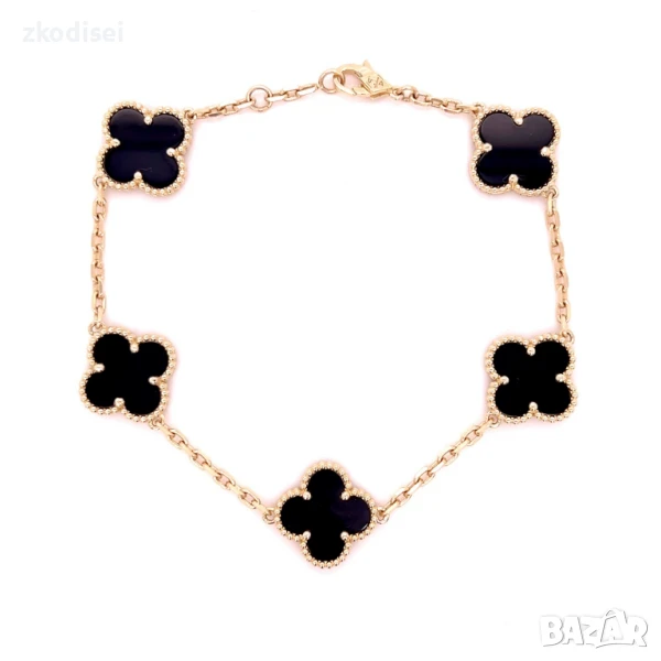 Златна дамска гривна Cleef 9,85гр. 19,0см. 14кр. проба:585 модел:33327-1, снимка 1