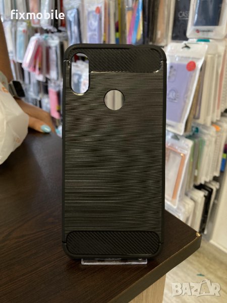Xiaomi Redmi Note 7 карбон силиконов гръб / кейс, снимка 1