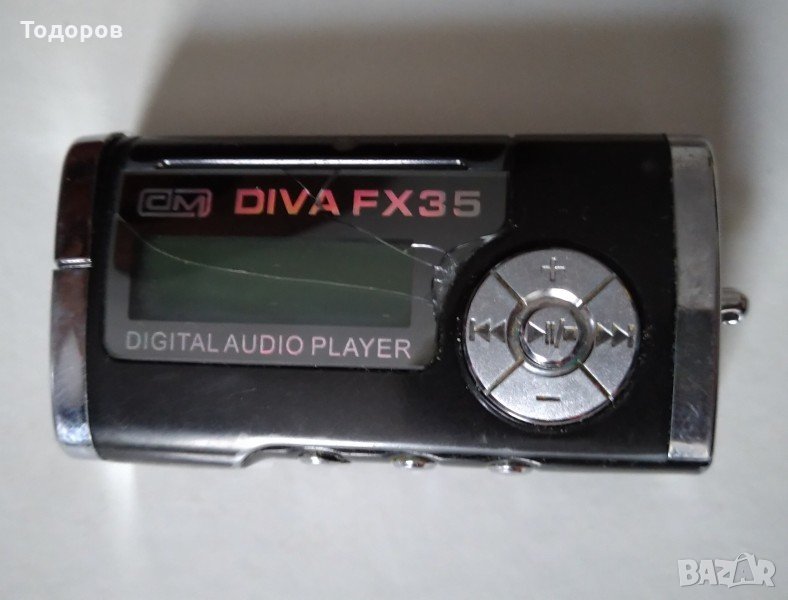 MP3 Player DIVA FX35 1GB МП3 плеър Дива 1ГБ неизправен, снимка 1