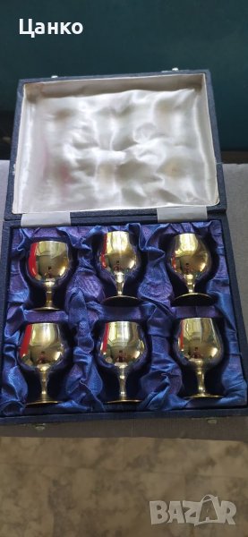  сребърни чашки, дълбоко посребрени чашки, снимка 1