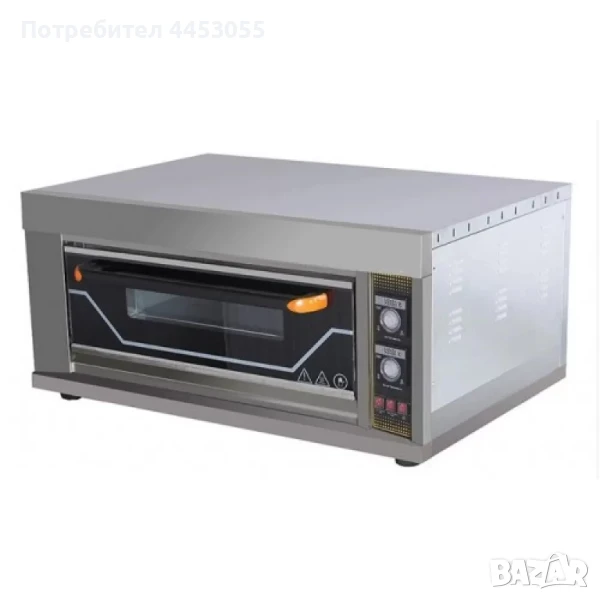 Професионална електрическа пекарна с вместима камера и мощност 6.6kW, снимка 1