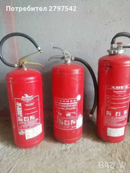 Пожарогасители 12кг, снимка 1