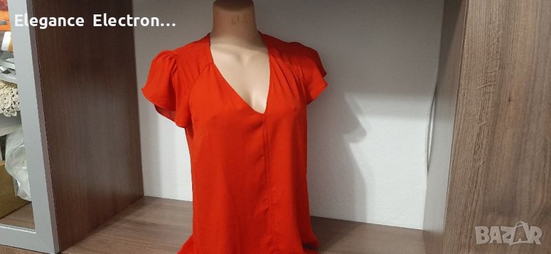 Дамска риза къс ръкав HM. 36, снимка 1