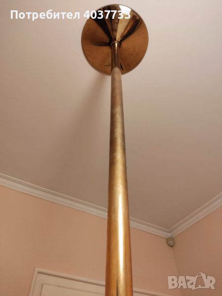 Пилон X Pole 45 mm brass , spinning and static , снимка 1