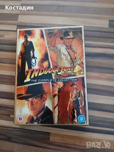 Indiana Jones: The Complete Collection(DVD филми)-20лв, снимка 1