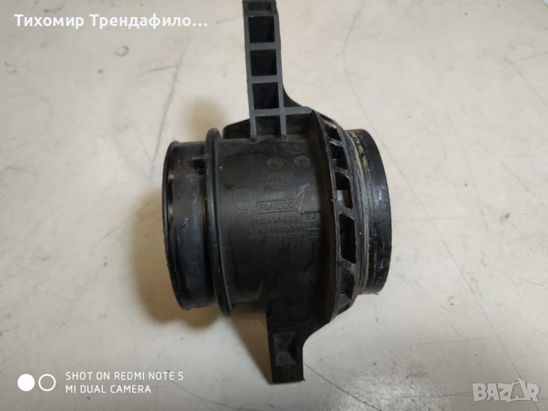 7M51 12B579 ,7M51-9A673EJ , 7M5112B579, 7M519A673 EJ дебитомер мазда 3 ,1.6 дизел ,форд фокус 2008г, снимка 1