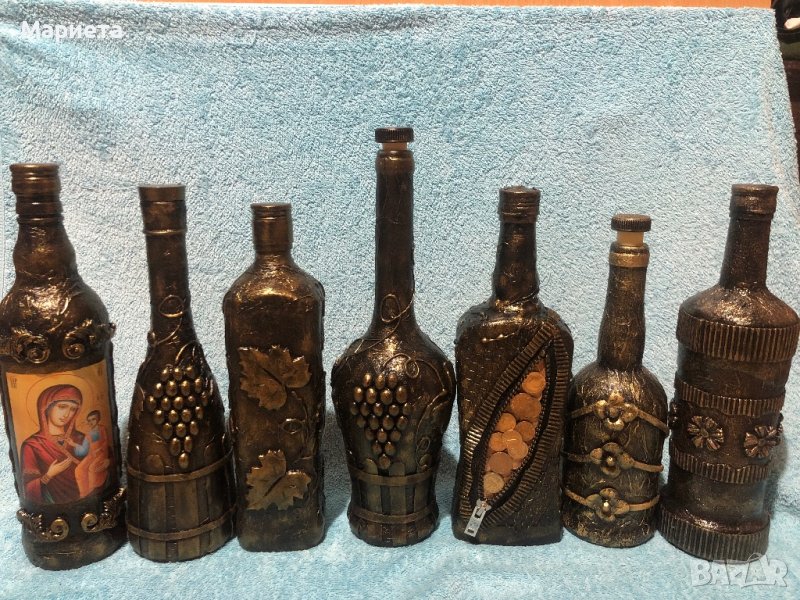 Декорирани бутилки, снимка 1