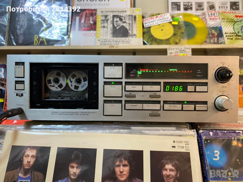 Касетен Дек PIONEER CT-A7 един от най-високите модели на Pioneer, за ремонт или части, снимка 1