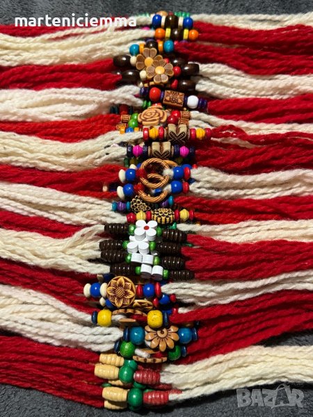 Вълнени мартеници / мартенички от вълна / Българска мартеница, снимка 1