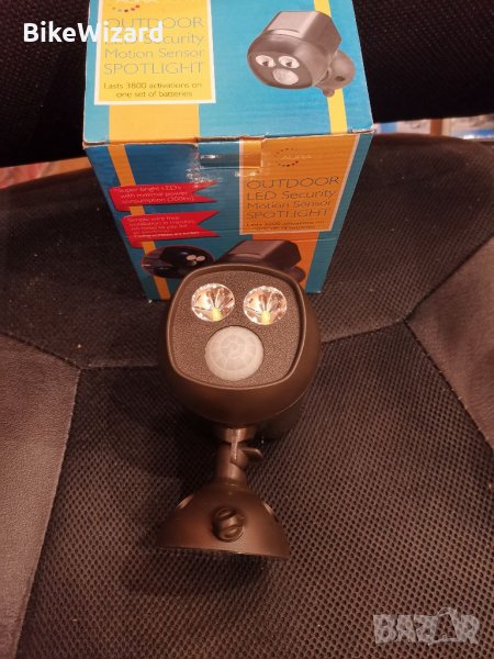 Auraglow LED Motion Activated wireless двойна светлина НОВА, снимка 1