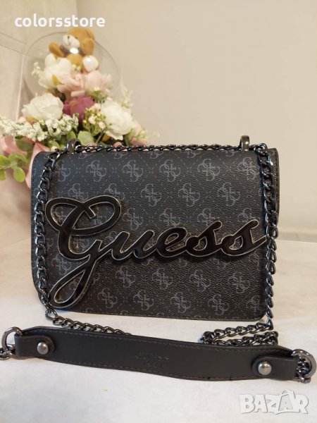 Луксозна Черна чанта  Guess  кодSG338, снимка 1