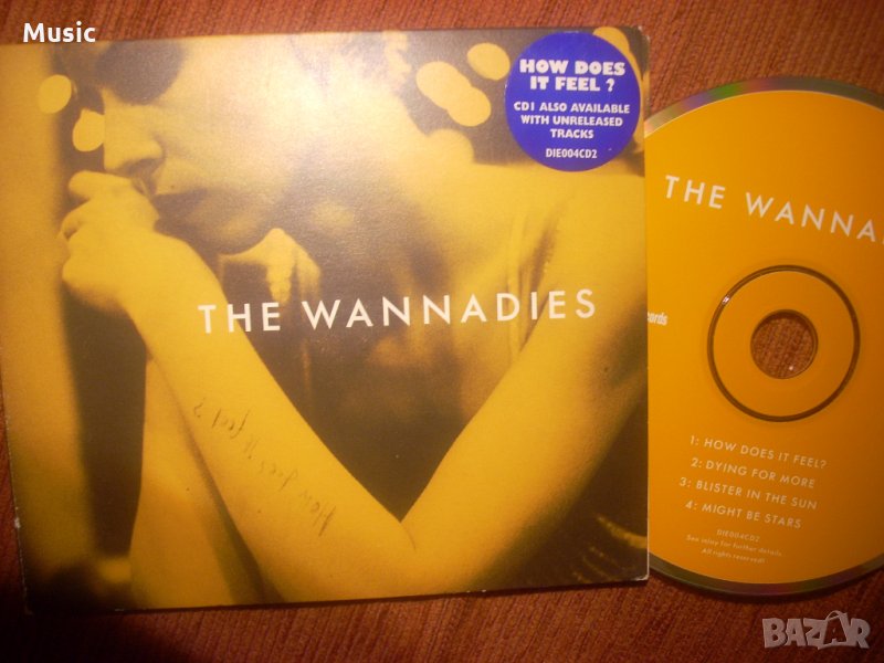 The Wannadies - How does it feel? оригинален диск, снимка 1